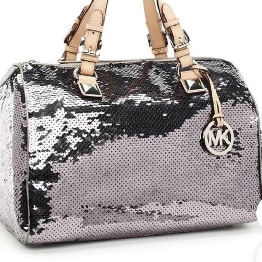 Michael Kors Sequins Grayson Satchel